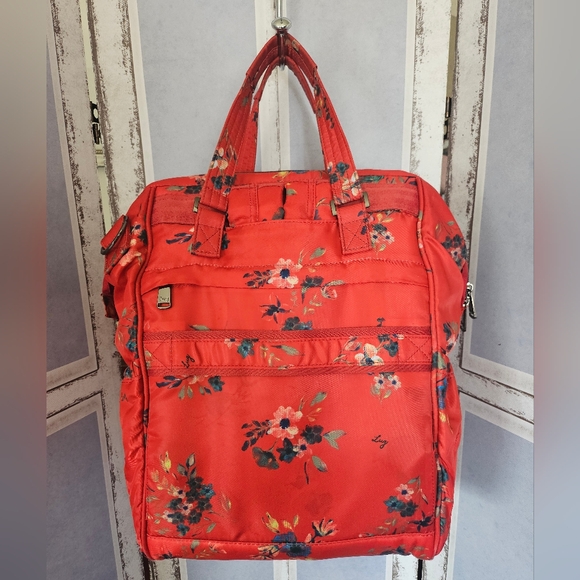 $150+ Retail Lug Via Backpack Tote Convertible Travel Set EUC - Picture 5 of 14